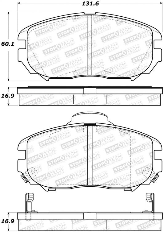 StopTech Street Brake Pads