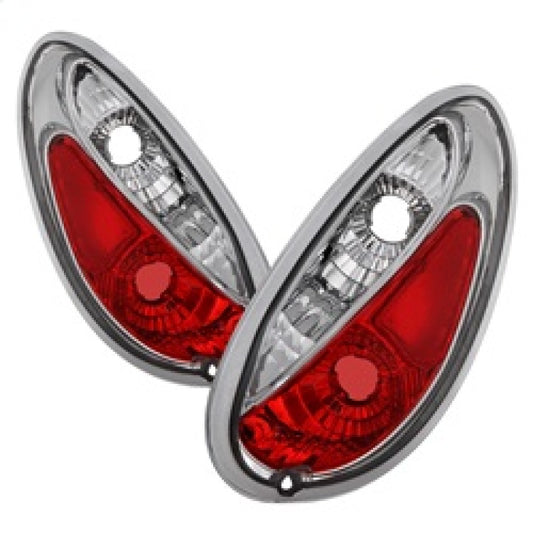 Spyder Chrysler PT Cruiser 01-05 Euro Style Tail Lights Chrome ALT-YD-CPT01-C