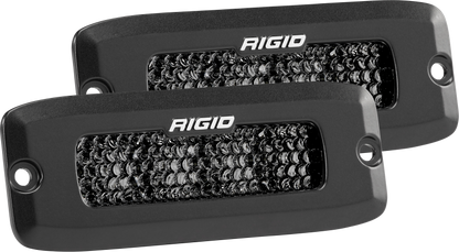 Rigid Industries SR-Q Series PRO Midnight Edition - Spot - Diffused - Pair