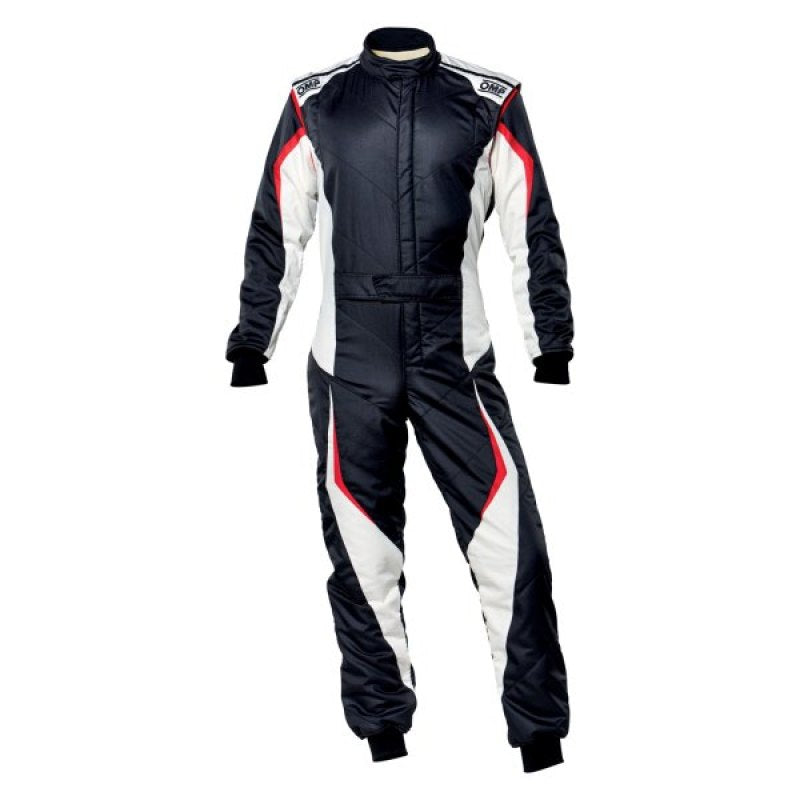 OMP Tecnica Evo Overall My21 Black/White - Size 54 (Fia 8856-2018)