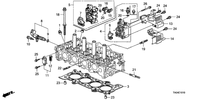 Honda - K-Series VTEC Spool Valve Filter Gasket