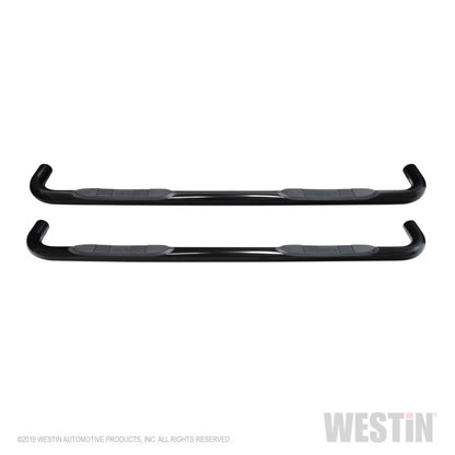 Westin 2019 Chevrolet Silverado/Sierra 1500 Crew Cab E-Series 3 Nerf Step Bars - Black