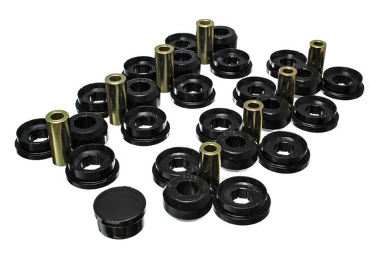 Energy Suspension 03-09 Lexus Gx470 / 07-09 Toyota FJ Cruiser Black Rear End Control Arm Bushing Set