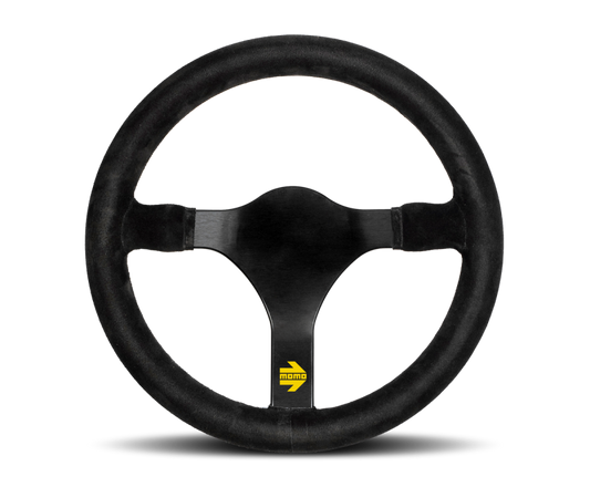 Momo MOD31 Steering Wheel 320 mm -  Black Suede/Black Spokes