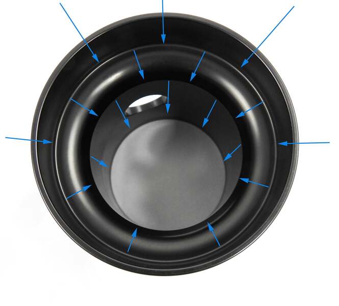 PRL Motorsports - 2016-2021 Honda Civic Non-Si 1.5T Cobra Cold Air Intake System (Big Bore)