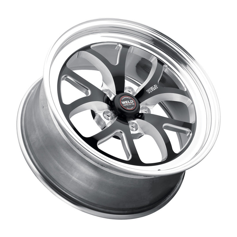 Weld S76 17x10 / 5x4.5 BP / 6.4in. BS Black Wheel (Low Pad) - Non-Beadlock