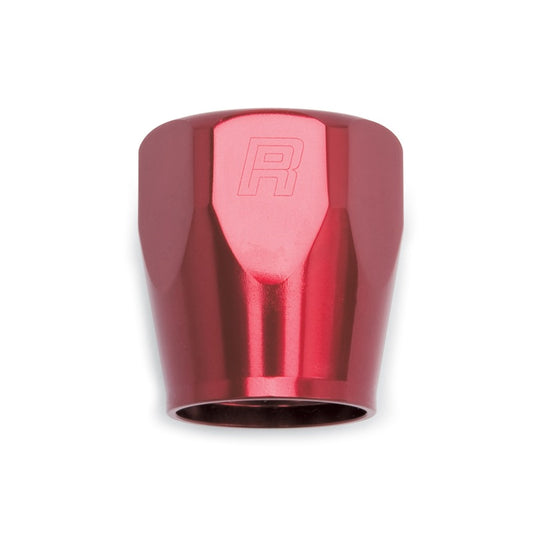 Russell Performance 2-Piece -6 AN Full Flow Swivel Hose End Sockets (Qty 2) - Polished and Red