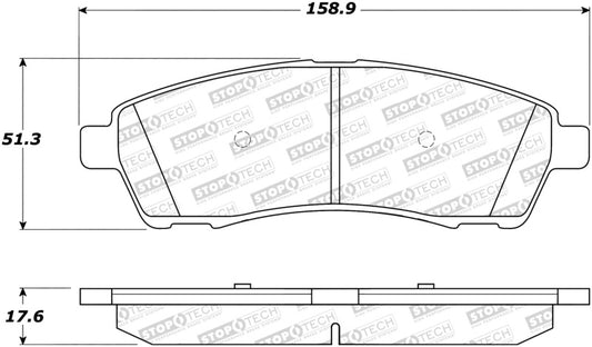 StopTech Street Brake Pads