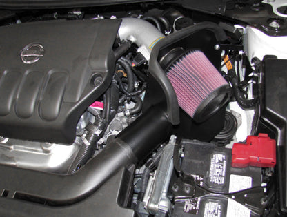 K&N 07-10 Nissan Altima 2.5L Silver Typhoon Short Ram Intake