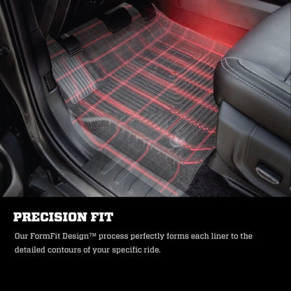 Husky Liners 08-16 Chrysler T&C / 08-20 Grand Caravan Stow-N-Go X-act 3rd Seat Floor Liner - BLK