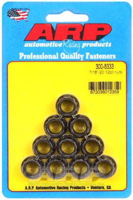 ARP - 7/16inch-20 12pt Nut Kit (Pack of 10)