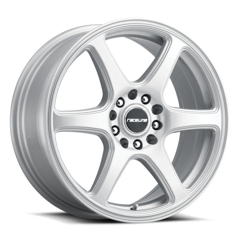 Raceline 146S Matrix 17x7.5in / 5x112/5x120 BP / 40mm Offset / 74.1mm Bore - Gloss Silver Wheel