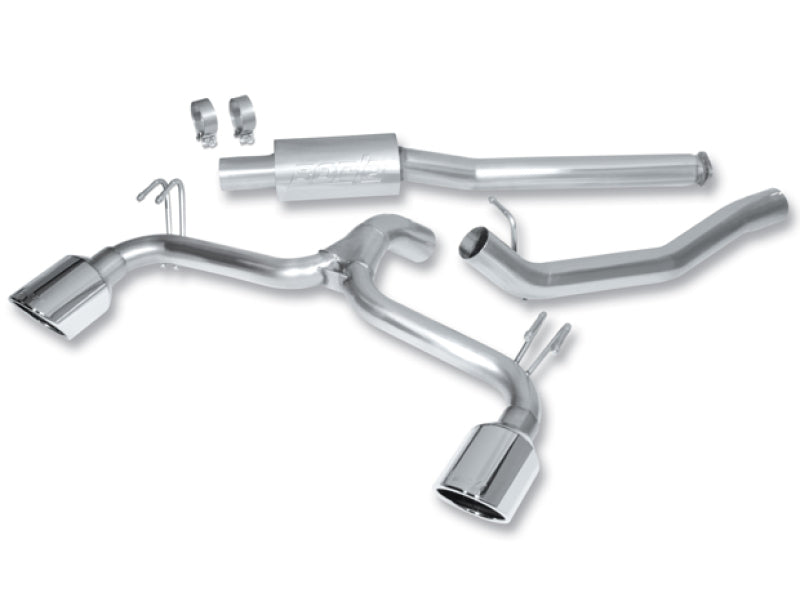 Borla 09-15 Mitsubishi Lancer Ralliart 2.0L 4cyl MT 6spd AWD Catback Exhaust