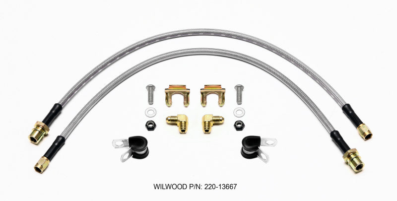 Wilwood Flexline Kit Front 03-UP Mazda 3