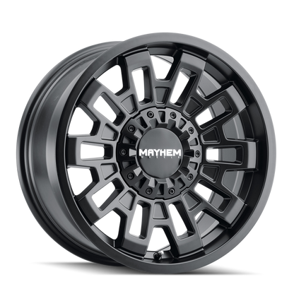 Mayhem 8113 Cortex 20x9 / 5x127 BP / 0mm Offset / 87.1mm Hub Matte Black Wheel