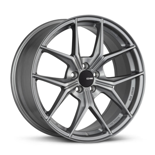 Enkei TSR-X 18x8 45mm Offset 5x114.3 BP 72.6 Hub Bore Storm Gray Wheel