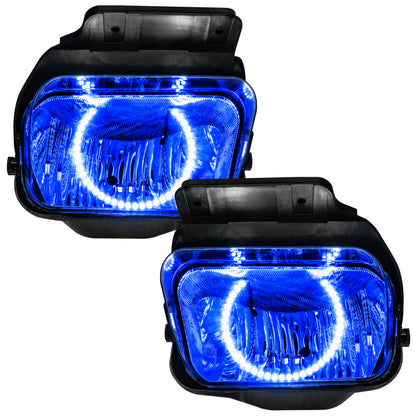 Oracle Lighting 03-06 Chevrolet Silverado Pre-Assembled LED Halo Fog Lights -Blue SEE WARRANTY