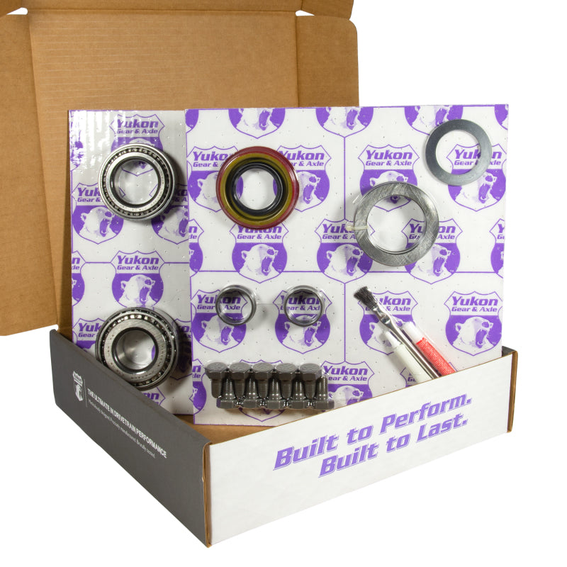 Yukon 7.5in/7.625in GM 4.11 Rear Ring & Pinion Install Kit 28 Spline Positraction Axle Bearings