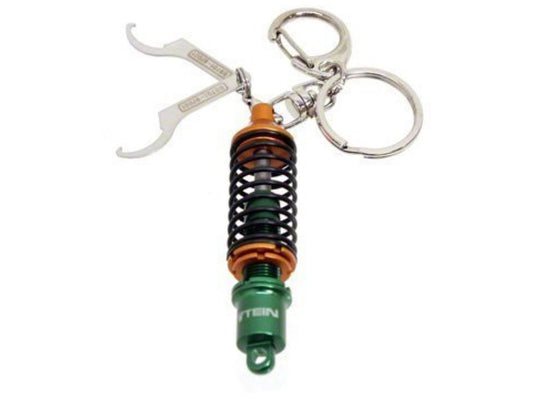 Tein - Damper Keychain - Green/Black