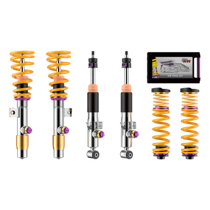 KW Coilover Kit V4 2021+ BMW M2 (G87) &amp; M3 (G80) Sedan 2WD incl. M3 Competition