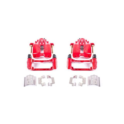 Power Stop 04-05 Cadillac XLR Rear Red Calipers w/Brackets - Pair