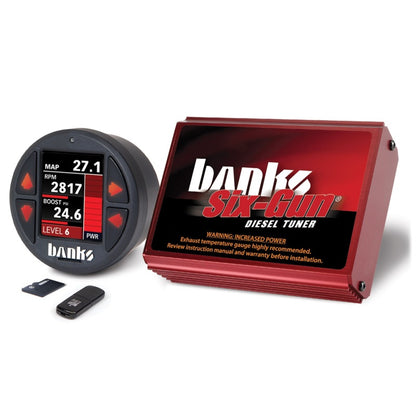 Banks 03-05 Dodge 2500/3500 5.9L Diesel Six-Gun Diesel Tuner w/ iDash-1.8 DataMonster