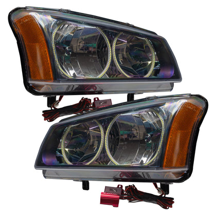 Oracle Lighting 03-06 Chevrolet Silverado Pre-Assembled LED Halo Headlights -Blue