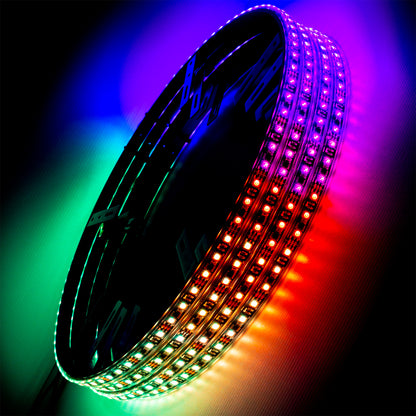 Oracle LED Illuminated Wheel Rings - ColorSHIFT Dynamic - ColorSHIFT - Dynamic SEE WARRANTY