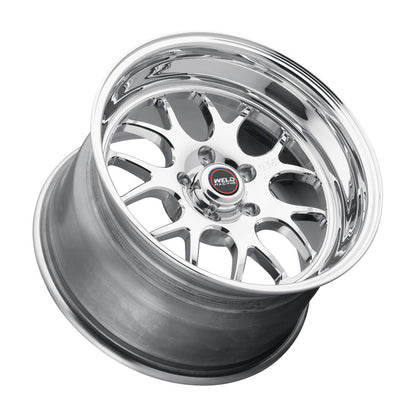 Weld S77 17x9.5 RT-S HD 17x9.5 / 6x5.5 BP / 5.7in. BS Polished Wheel - Non-Beadlock