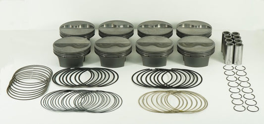 Mahle MS Piston Set SBC 361ci 4.05in Bore 3.5/3.75stk 6.125/6in Rod .927 Pin 11.9/12.6 CR Set of 8