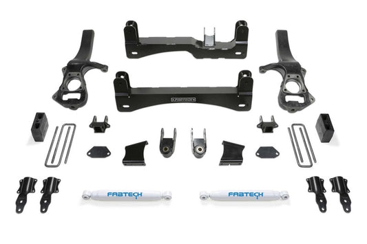 Fabtech 2019 GM C1500 P/U 6in Basic Sys w/Perf Shks