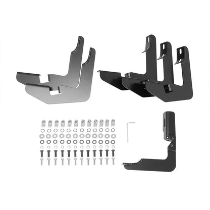 Westin 2007-2013 Chevy Silverado 1500 Ext Cab PRO TRAXX 5 Oval Nerf Step Bars - Black