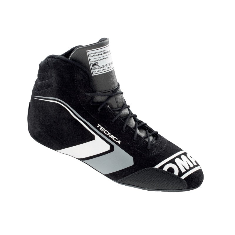 OMP Tecnica Shoes Black/Anthracite - Size 39 (Fia 8856-2018)