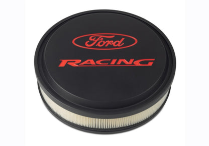 Ford Racing Black/Red Slant Edge Air Cleaner