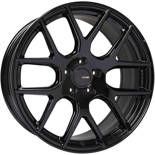 Enkei XM-6 17x7.5 5x114.3 40mm Offset 72.6mm Bore Gloss Black