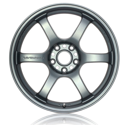Gram Lights 57DR 19x9.5 +25 5x112 Gunblue 2 Wheel