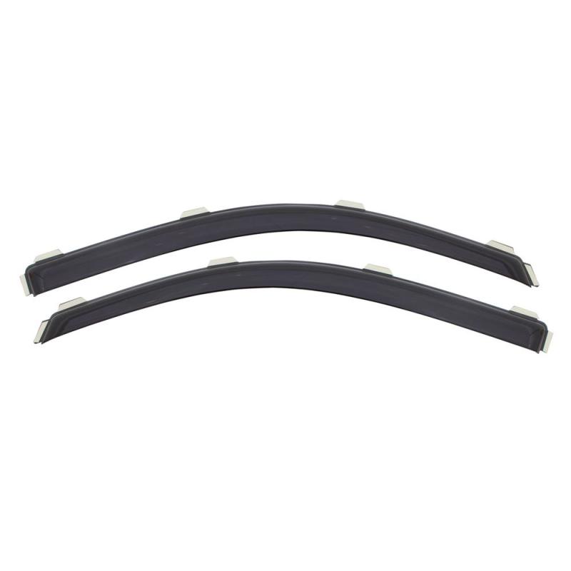 AVS 04-12 Chevy Colorado Standard Cab Ventvisor In-Channel Window Deflectors 2pc - Smoke
