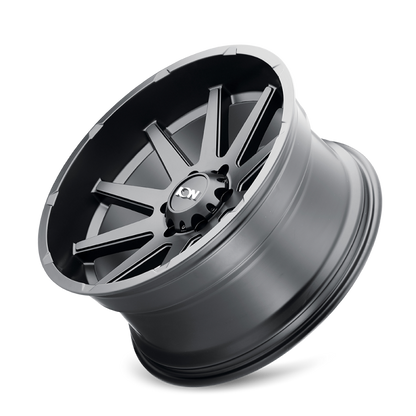 ION Type 143 20x9 / 8x170 BP / 18mm Offset / 125.2mm Hub Matte Black Wheel