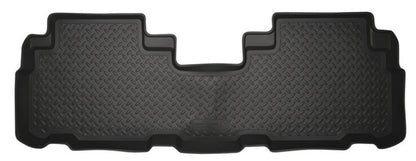 Husky Liners 08-12 Toyota Highlander Classic Style 2nd Row Black Floor Liners (One Piece Unit)