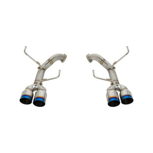 Remark 11-14 Subaru WRX/STI GR (GV) Sedan Axle Back Exhaust w/Burnt Stainless Steel Single Wall Tip