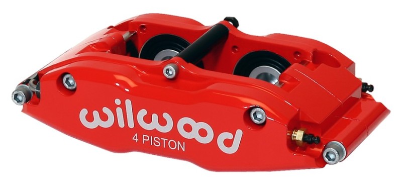 Wilwood Caliper-BNSL4R-Red 1.75in Pistons 1.25in Disc