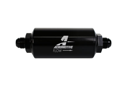 Aeromotive - In-Line Filter - (AN -08 Male) 100 Micron Stainless Steel Element