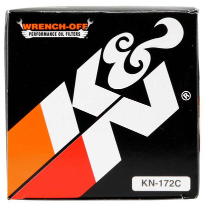 K&N Oil Filter Powersports Canister Chrome