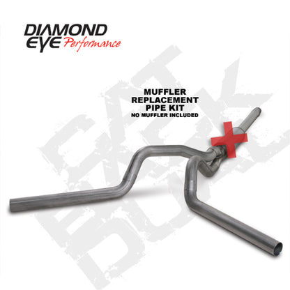 Diamond Eye KIT 4in CB DUAL SS: 94-97 FORD 7.3L F250/F350 PWRSTROKE