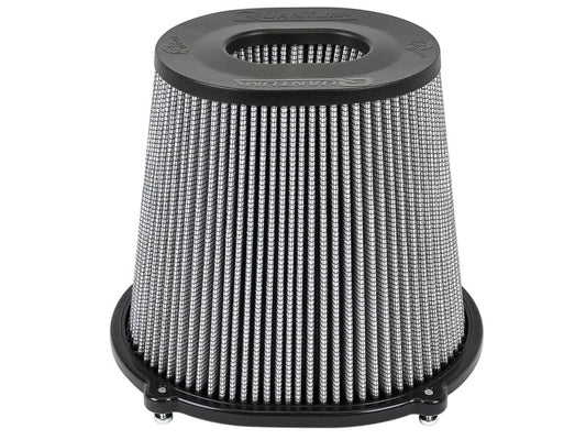 aFe Quantum Pro DRY S Air Filter Inverted Top - 5in Flange x 8in Height - Dry PDS