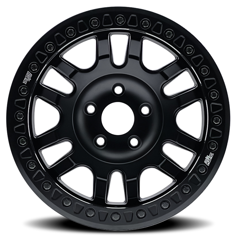 Dirty Life 9314 Canyon Race 17x9 / BLANK BP / -12mm Offset / 71.5mm Hub Matte Black Wheel