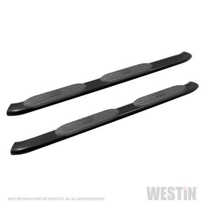 Westin 18-20 Jeep Wrangler JL Unlimited 4DR PRO TRAXX 5 Oval Nerf Step Bars - Textured Black