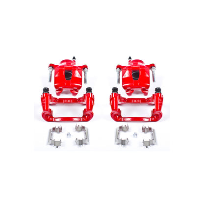 Power Stop 05-10 Scion tC Front Red Calipers w/Brackets - Pair