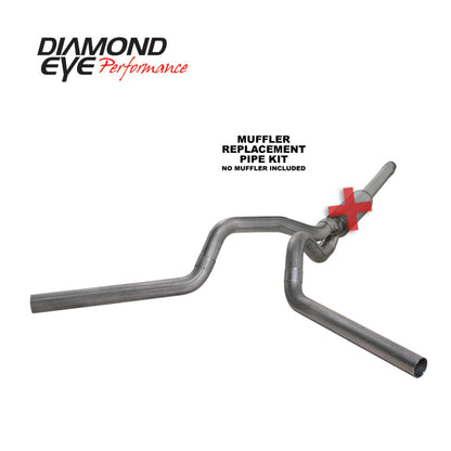 Diamond Eye KIT 4in CB DUAL SS: 94-97 FORD 7.3L F250/F350 PWRSTROKE