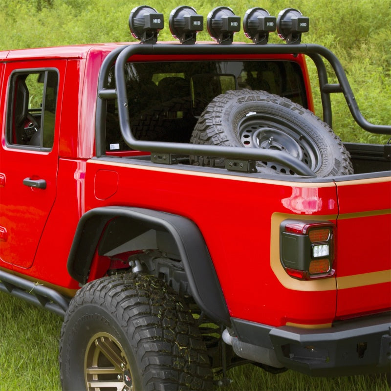 Rugged Ridge Steel Tube Fenders Rear 07-18 Jeep Wrangler JK